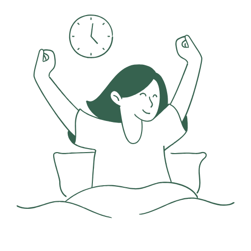 Waking up without pain