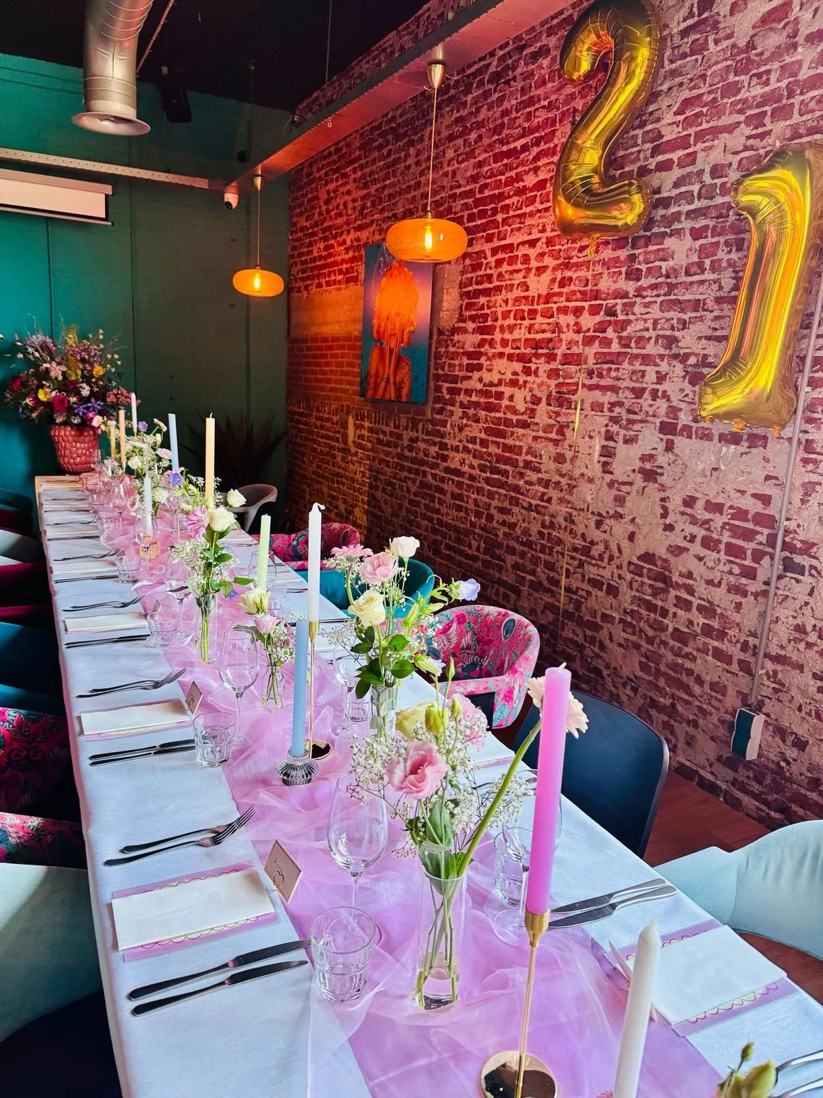 21 diner bij Lust Hengelo