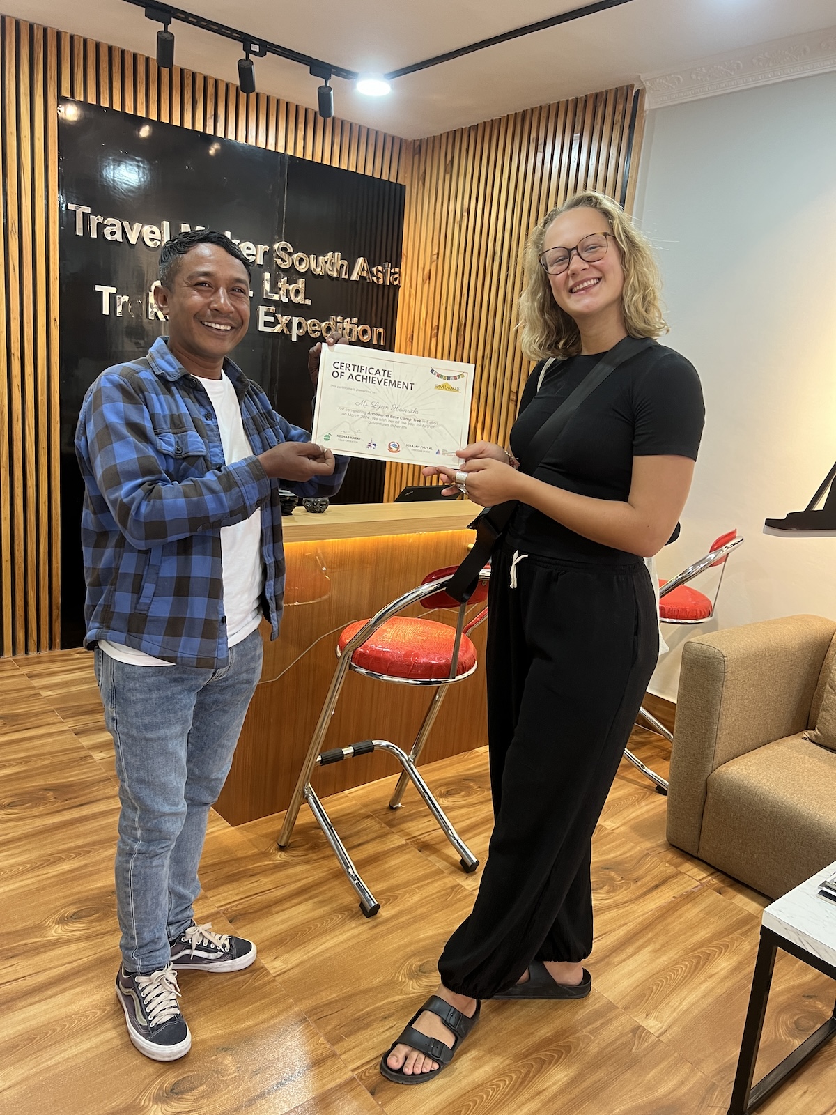 Keshab Karki with guests 1