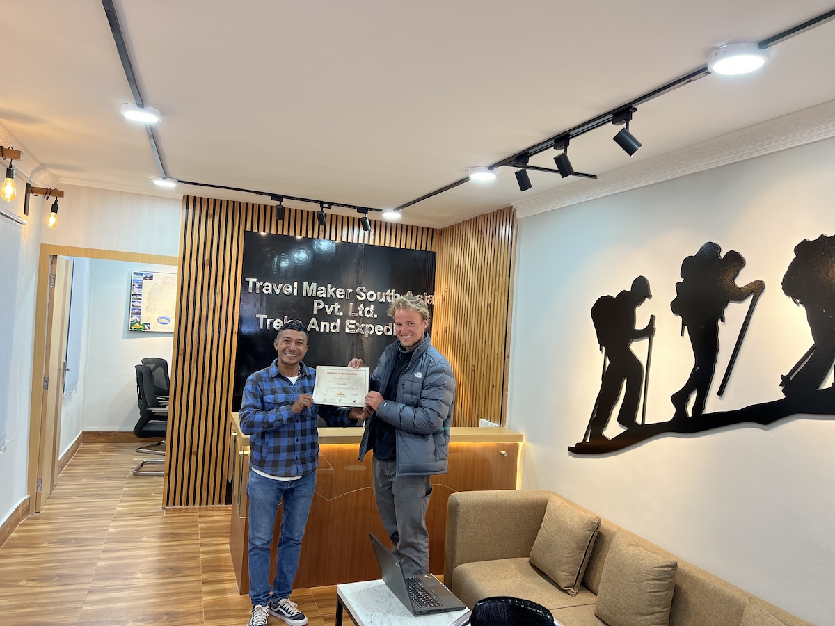 Keshab Karki with guests 2