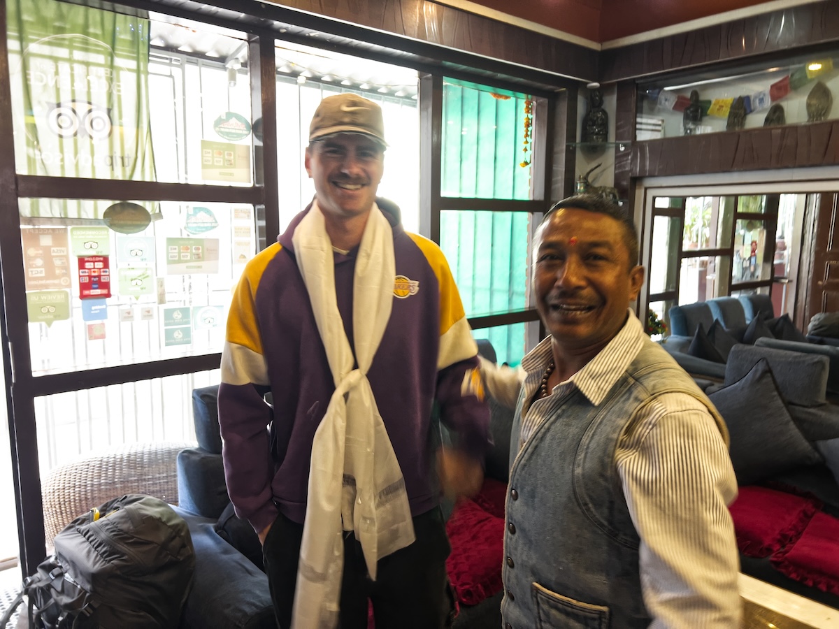 Keshab Karki with guests 3