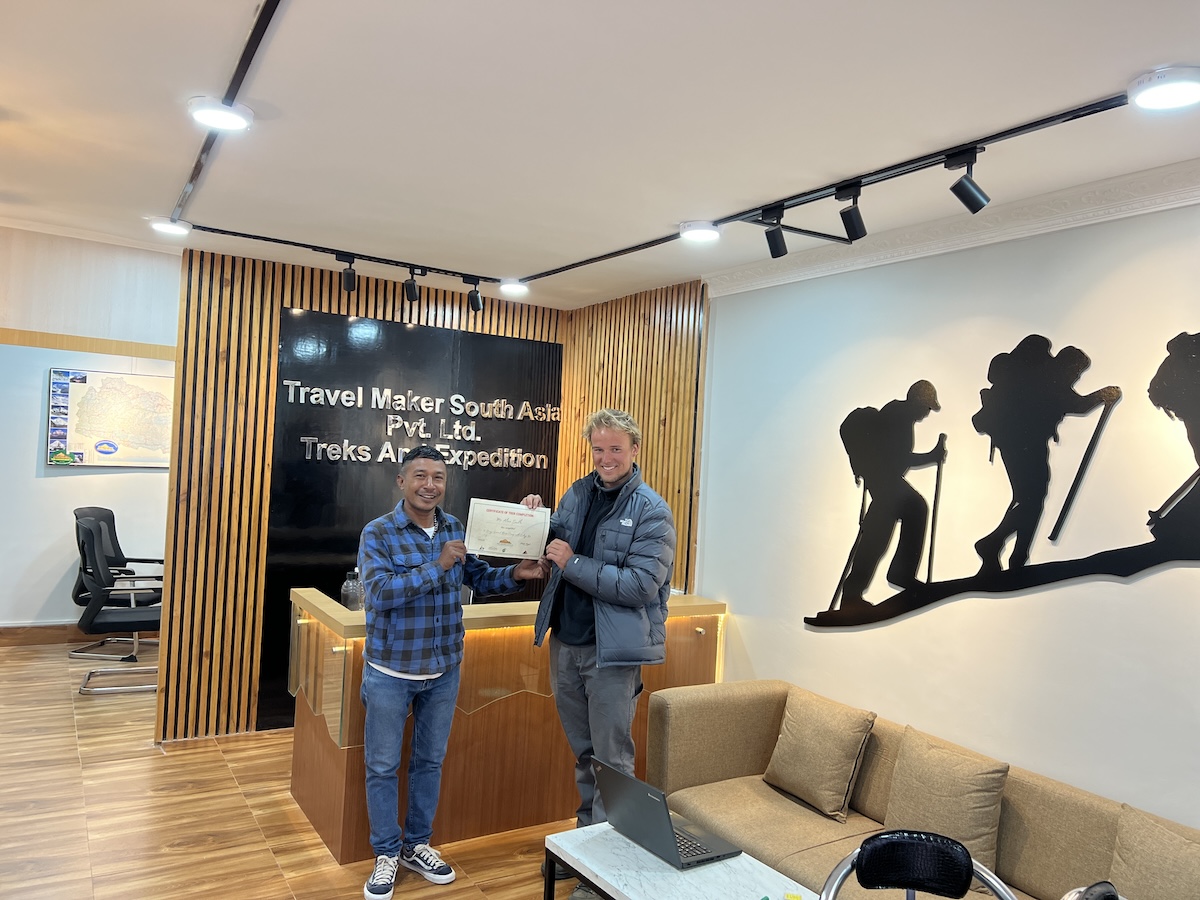 Keshab Karki with guests 5