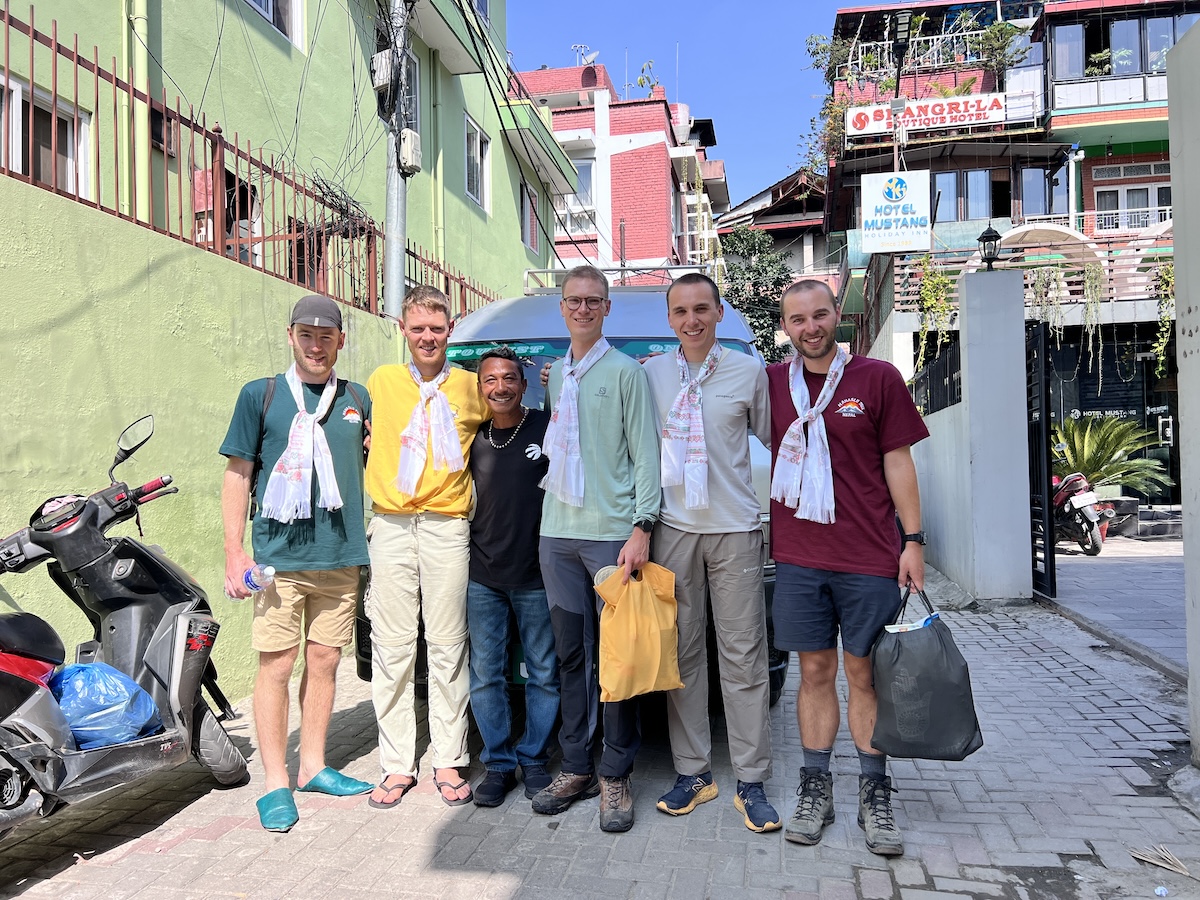 Founder with guests moment 1