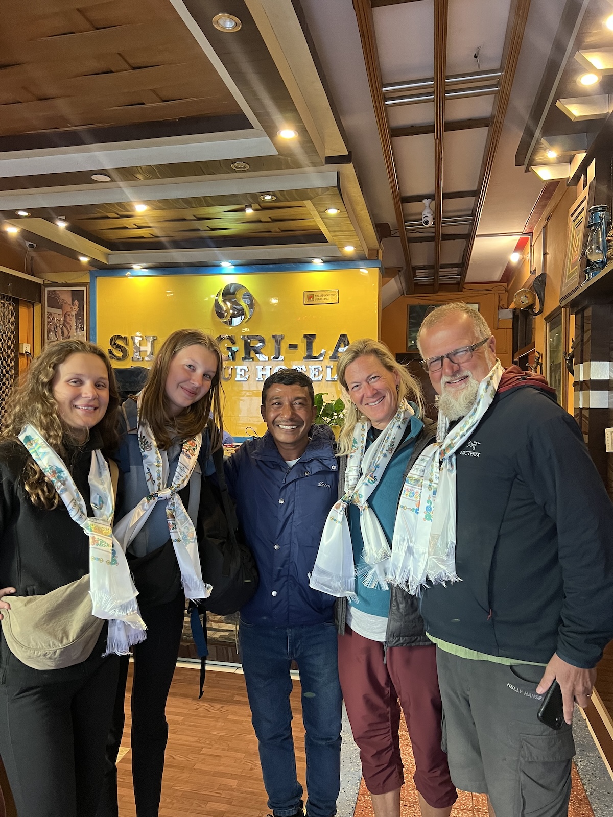 Founder with guests moment 3