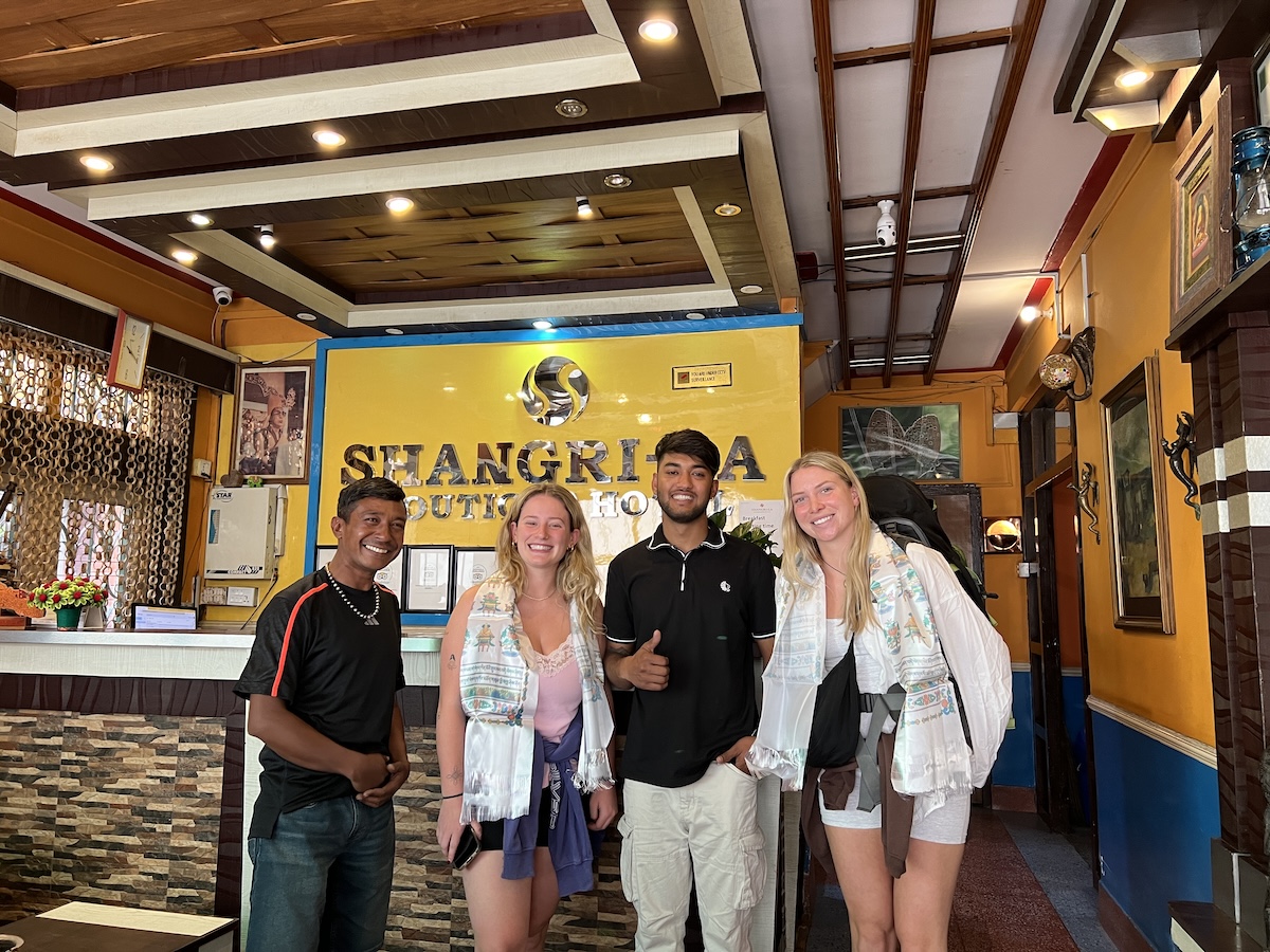 Founder with guests moment 4