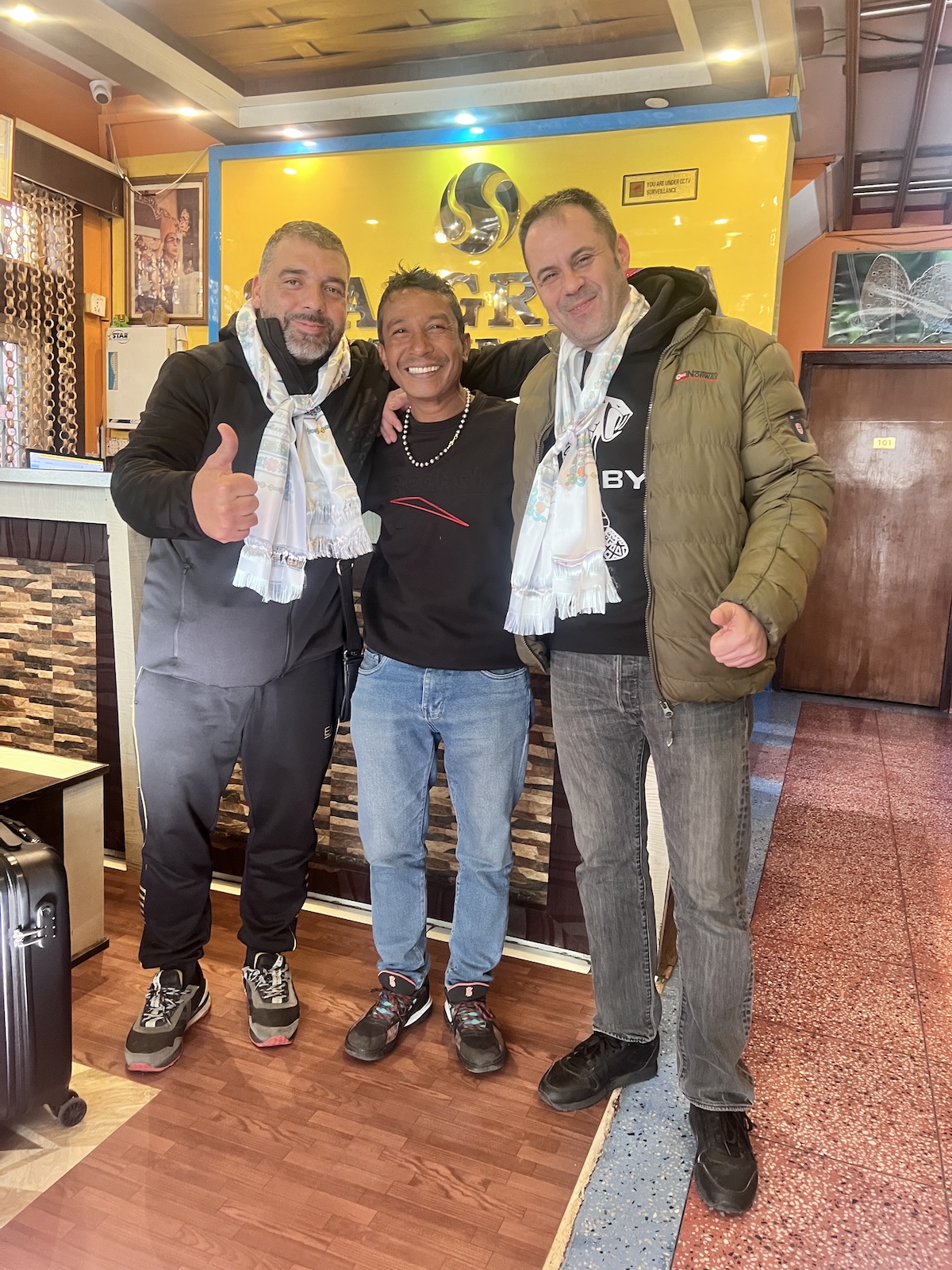 Founder with guests moment 5