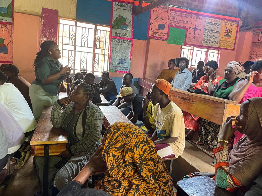A group photo of attendees at an Equal Lives community event.
