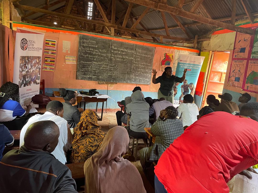 Community members participating in an empowerment workshop by Equal Lives.