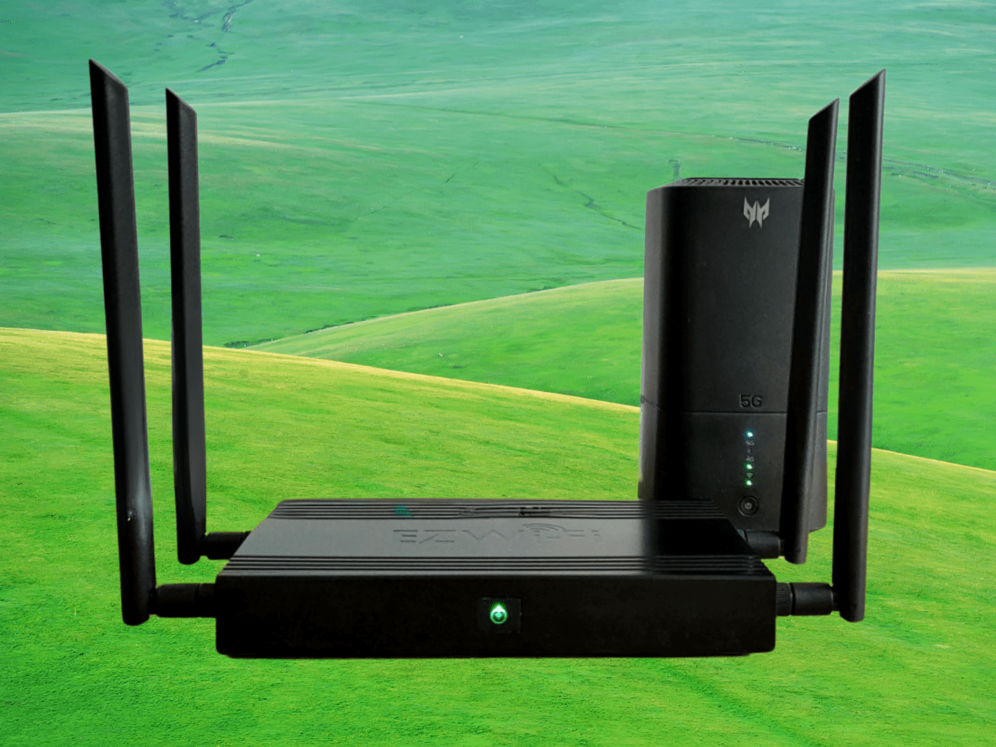 Snelle wifi in een Tiny house of camperbus