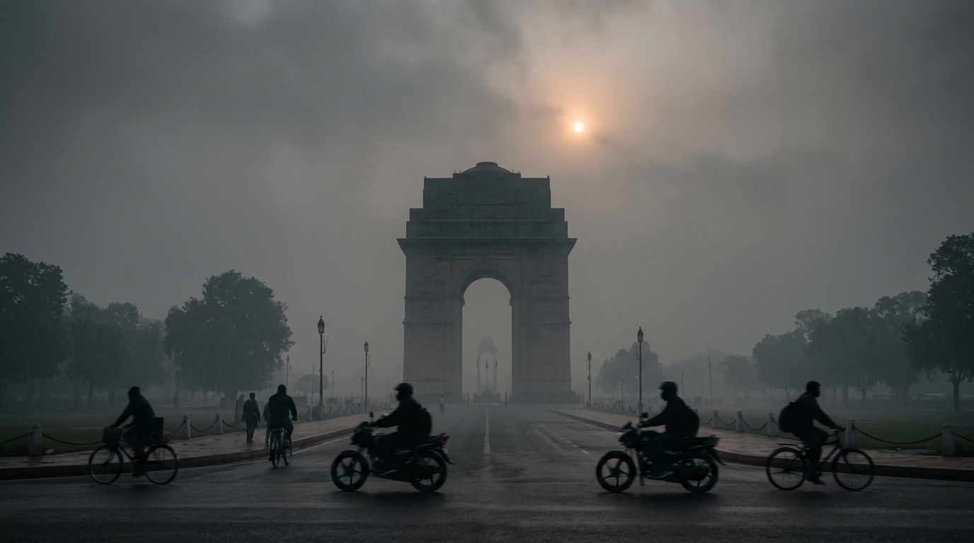 Dehli becoming pollution