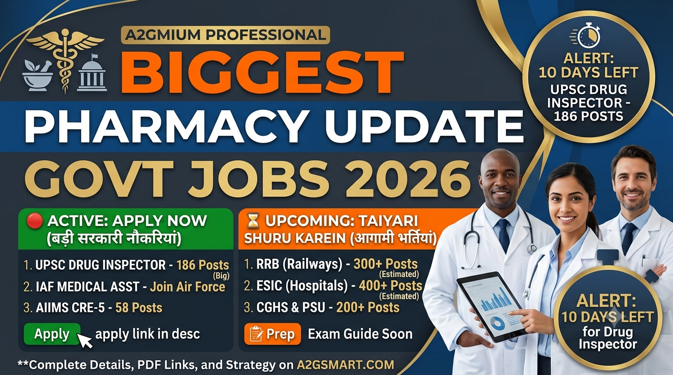 Latest Pharmacy Government Job Vacancies 2026