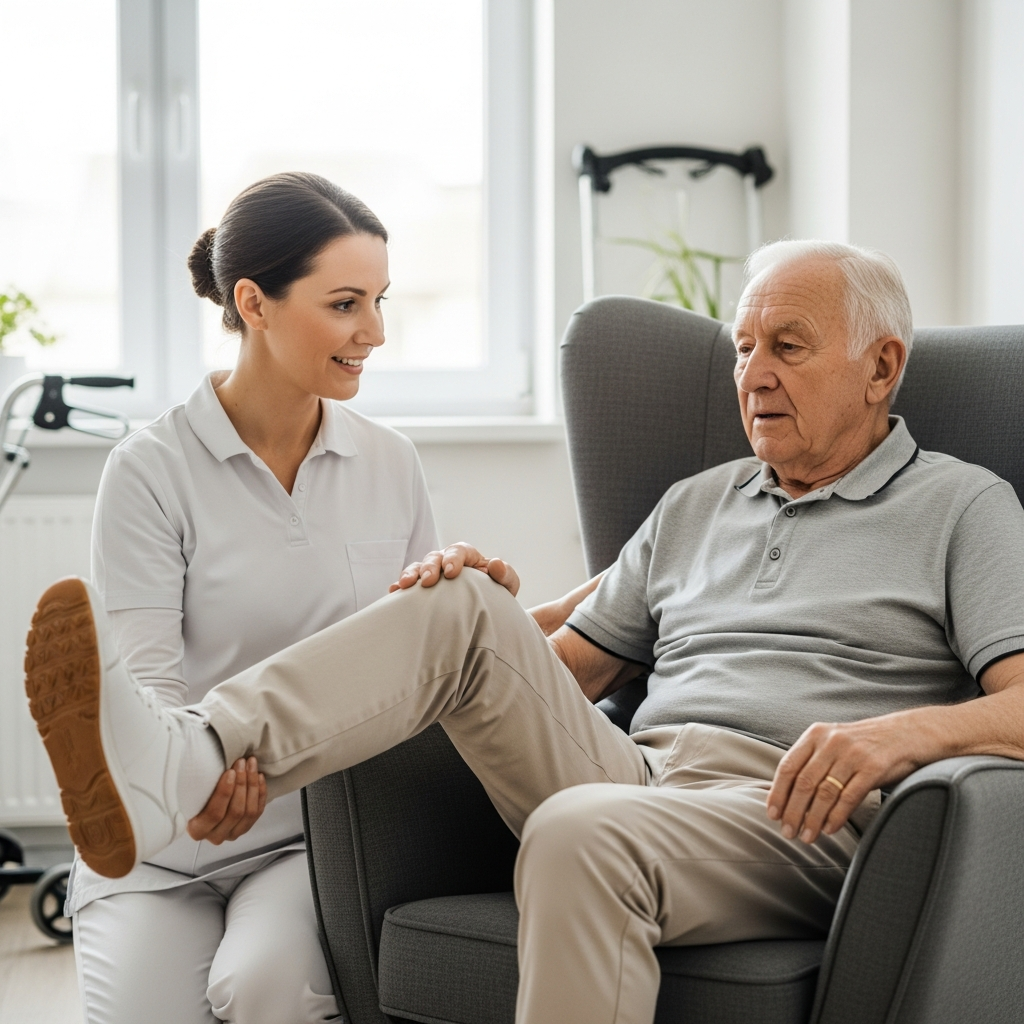 Phục hồi chức năng sau tai biến: Các bài tập vận động hiệu quả tại gia