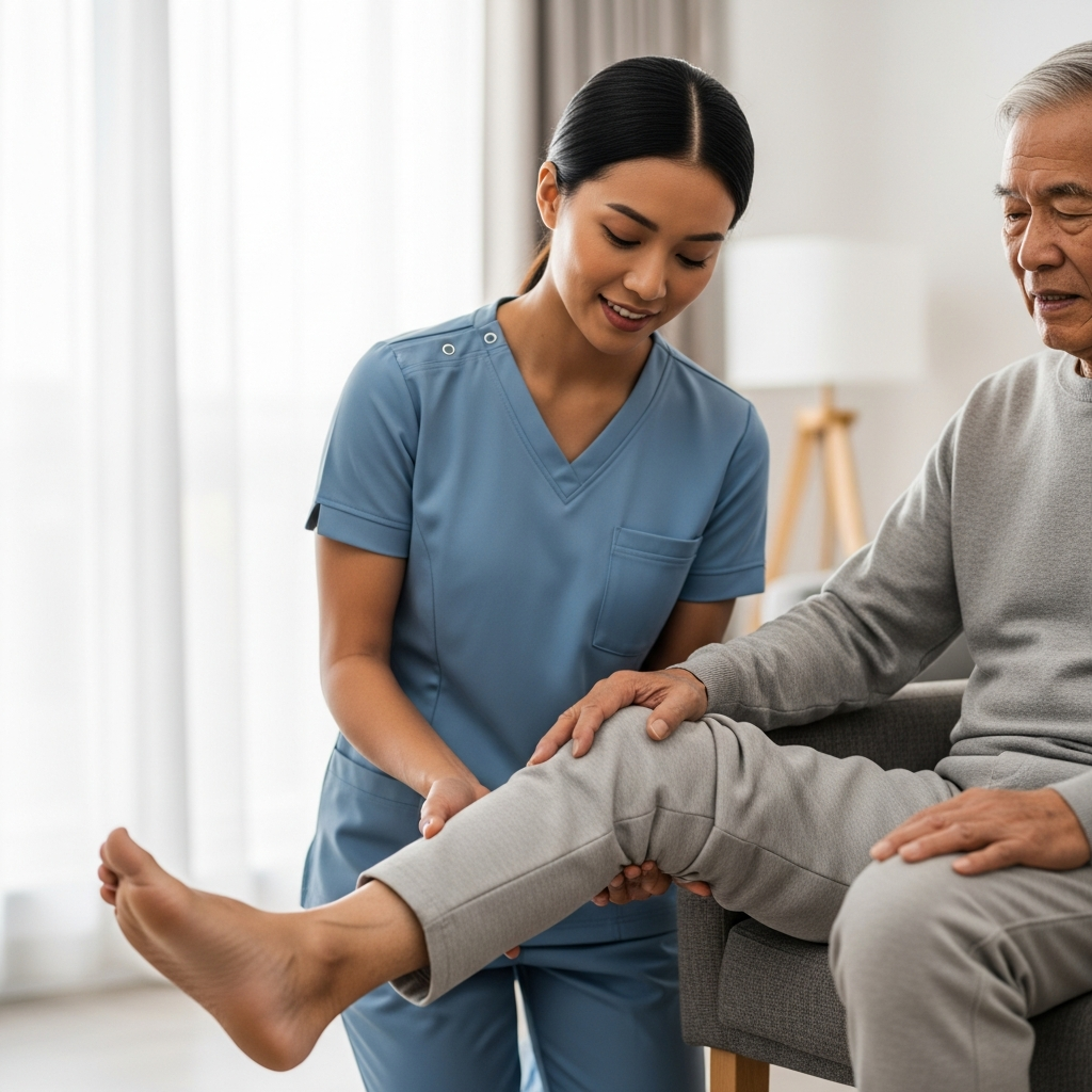 Thoái hóa khớp gối ở người già: Làm sao để giảm đau và đi lại dễ dàng?