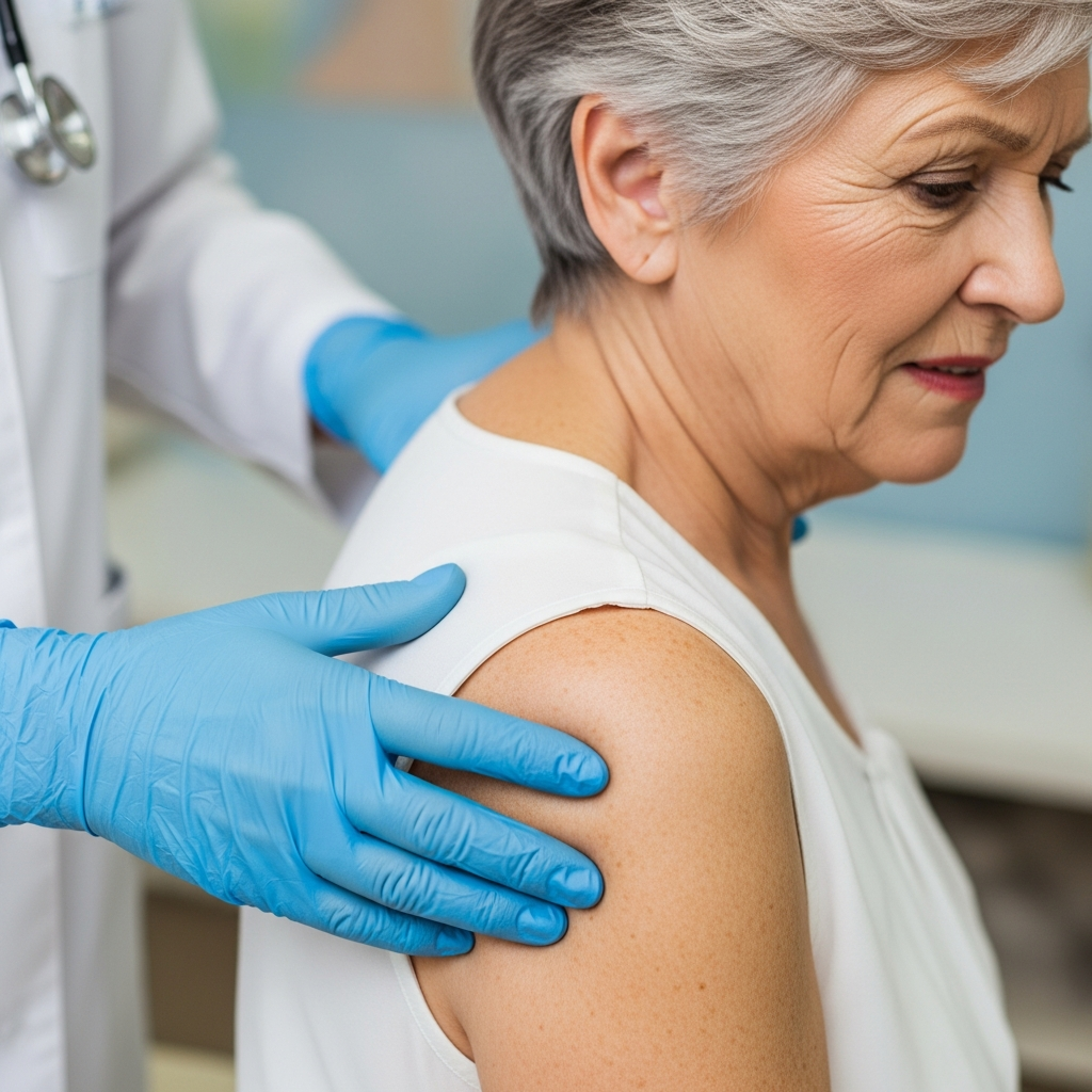 Đau Cơ Vai Người Già