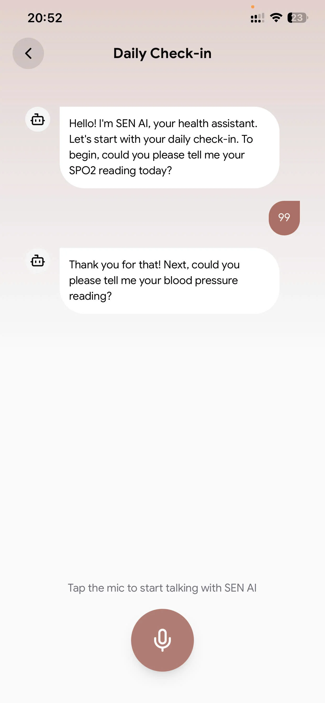 Voice-First Interface