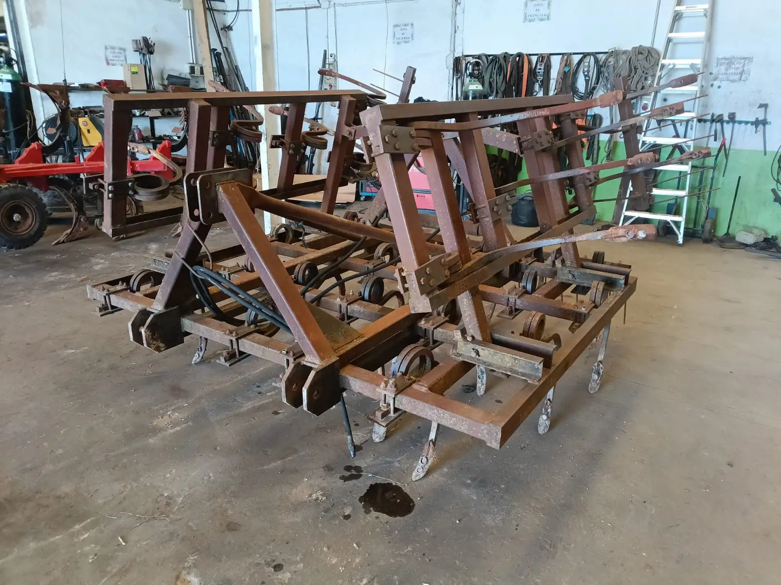 Cultivador de 4 filas de 4m hidráulico - vista 5