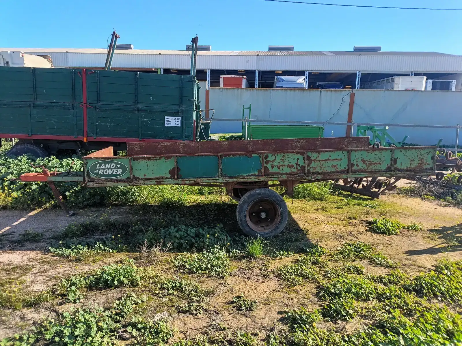 Remolque agrícola - vista 1