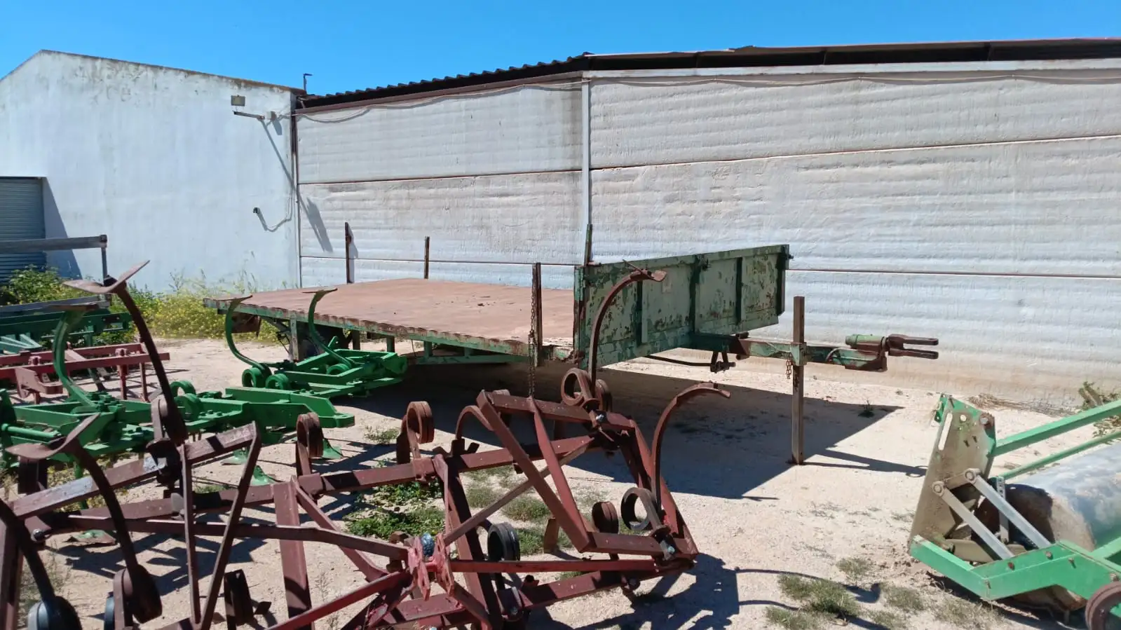 Plataforma agrícola 5000x2500 | remolques-agricolas