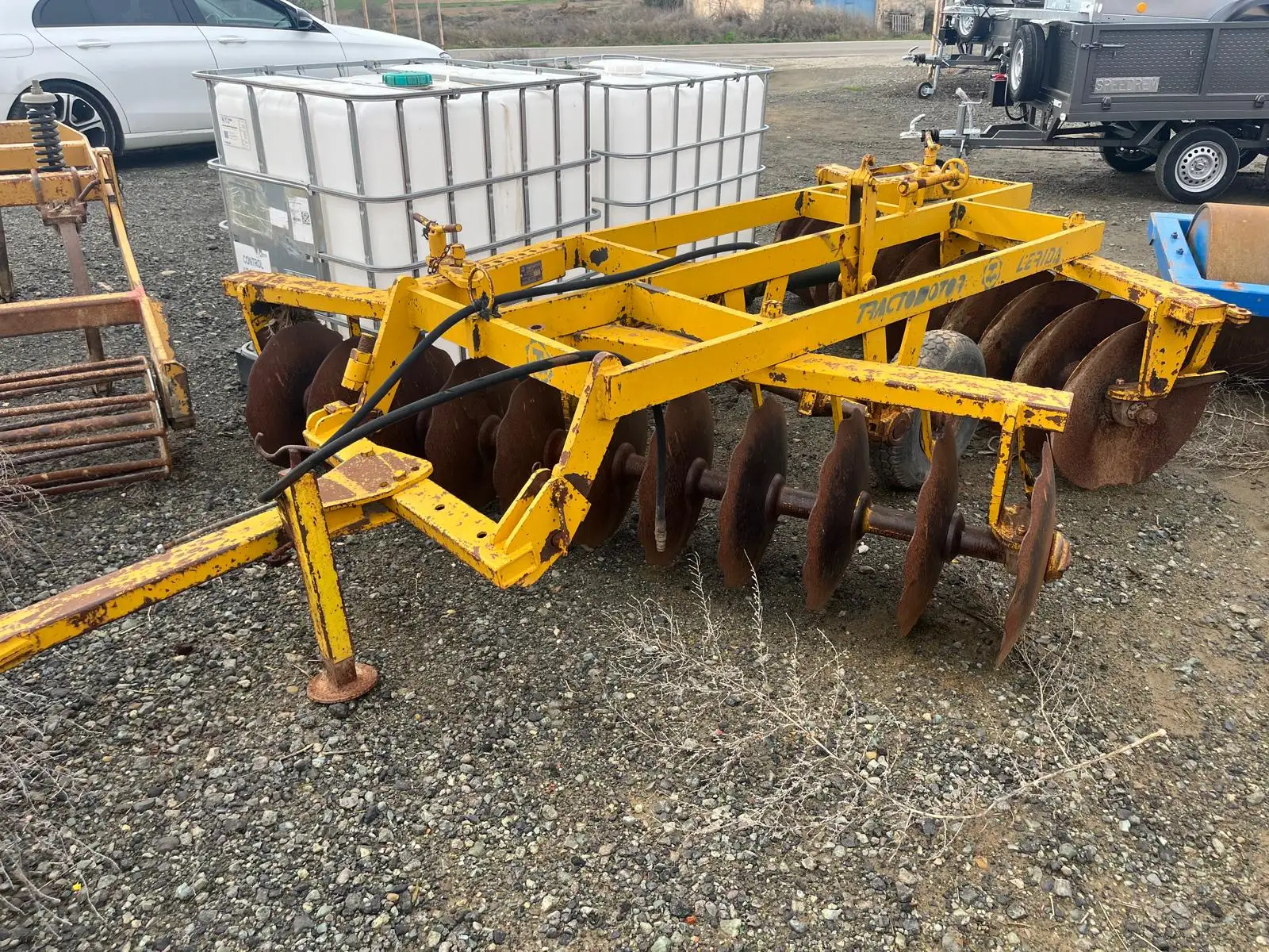 Grada de disco arrastrada Tractomotor de 22 discos - vista 2