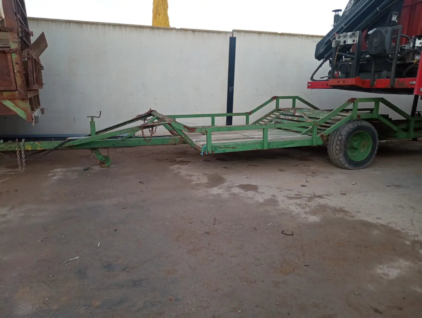 Remolque góndola agrícola de 2 ejes de 6000x2400 | remolques-agricolas