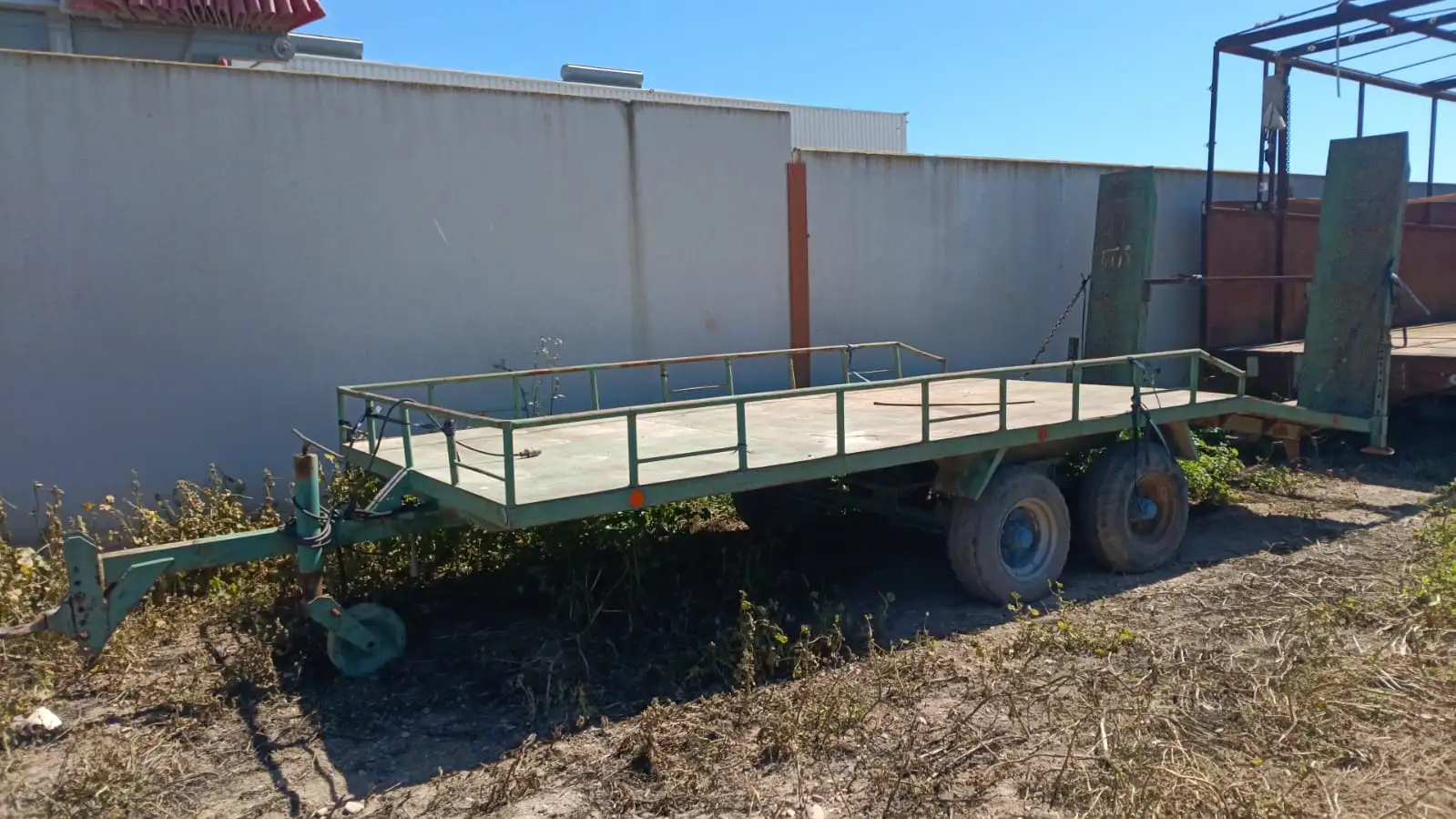 Remolque góndola agrícola de 2 ejes de 6000x2400 - Imagen del producto