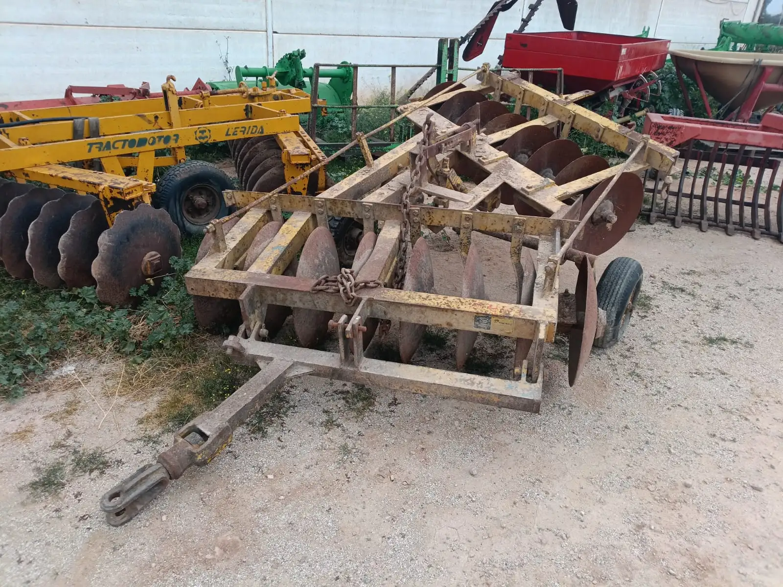 Grada de disco de 16 discos arrastraderas - vista 3