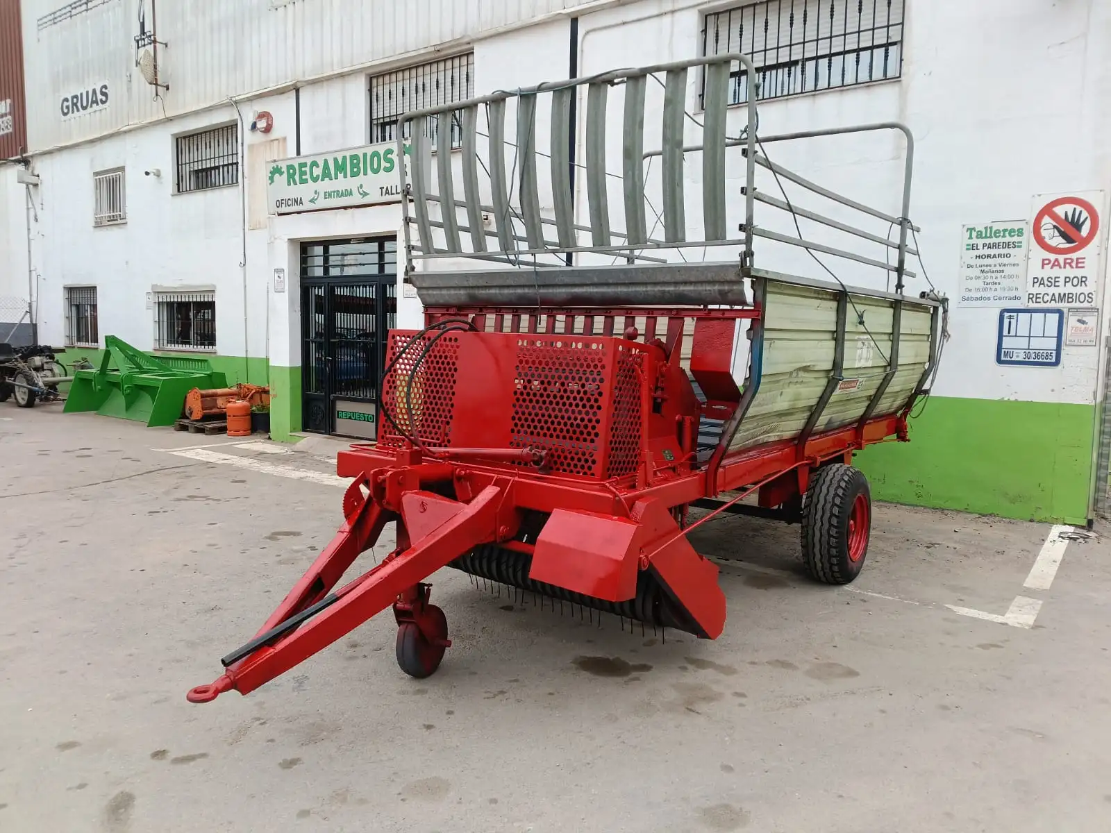 Remolque agrícola forrajero - vista 3