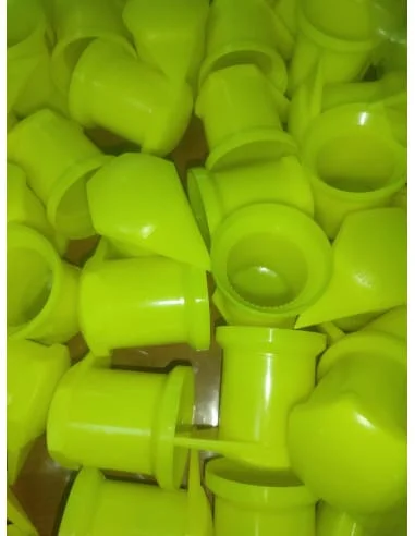 Cubretuercas amarillo fluorescente - vista 2