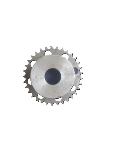 Piñón de manivela 2 rodamientos + clic. Piñón soporte pequeño