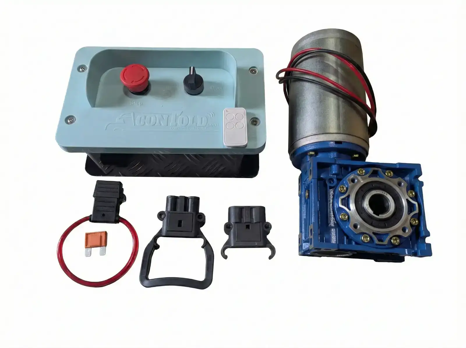 Kit para lona motor + centralita | accesorios-para-basculantes