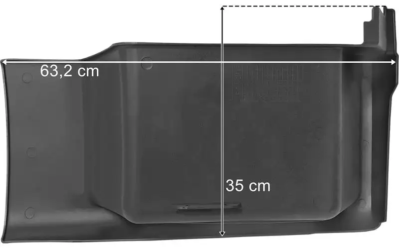 Caja estribo lado izquierdo MAN - vista 1