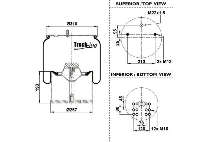Diapress 3020 BPW | balonas-y-suspensin-neumtica