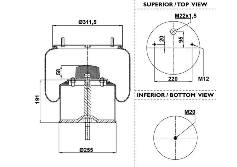 Diapress 3030 Gigant | balonas-y-suspensin-neumtica