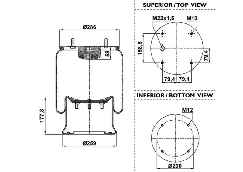 Diapress 3040 | balonas-y-suspensin-neumtica