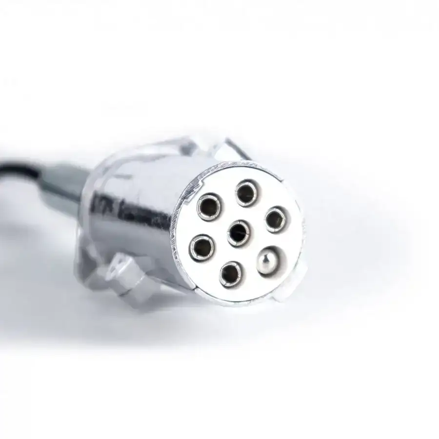 Espiral con conexión a 7 polos blanca - vista 1