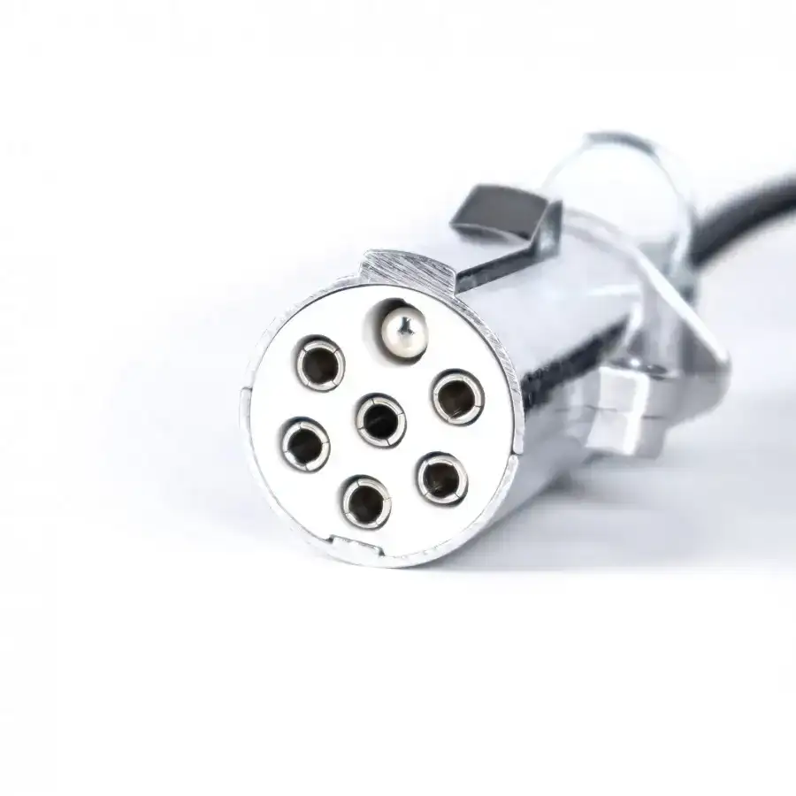 Espiral con conexión a 7 polos blanca - vista 2