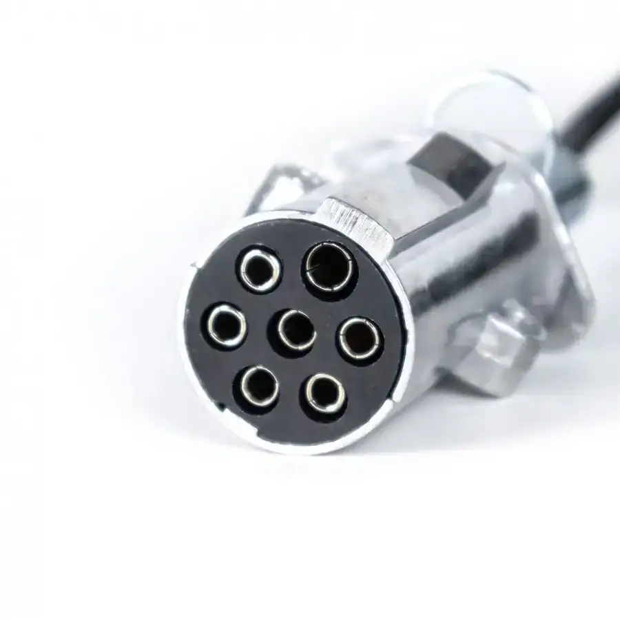 Espiral con conexión a 7 polos negra - vista 3