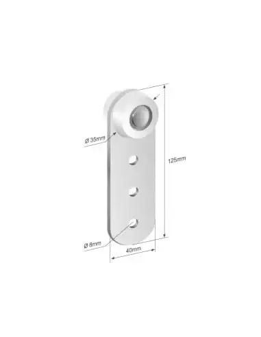 Rodamiento de techo adecuado para Schmitz - Imagen del producto