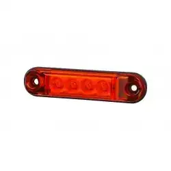 LÁMPARA DE MARCADOR ROJA DE 4 LED - Imagen del producto