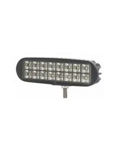 Lampara de trabajo rectangular 16 led - Imagen del producto
