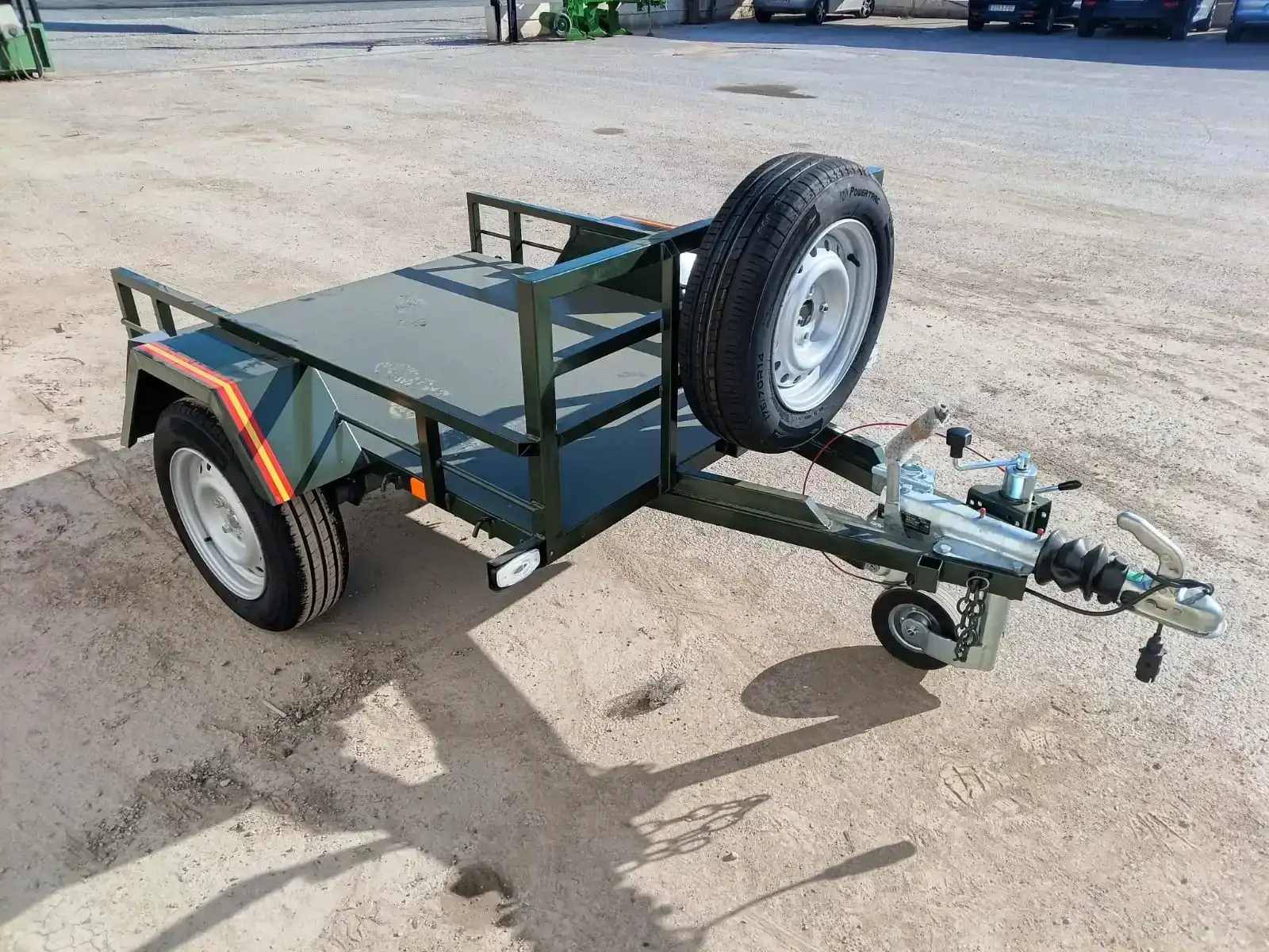 Remolque plataforma para depósito de 1000l 1600x1200 | Especiales