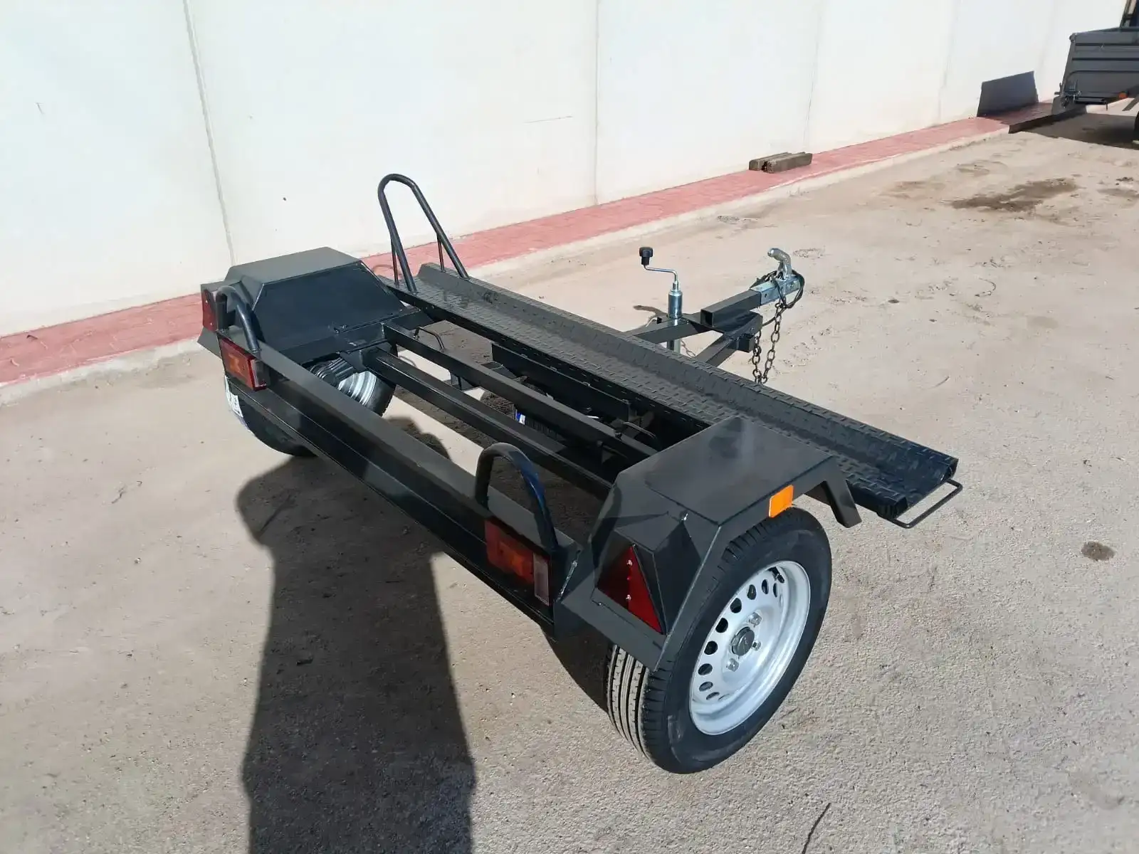 Remolque porta motos transversal para 1 moto - vista 5