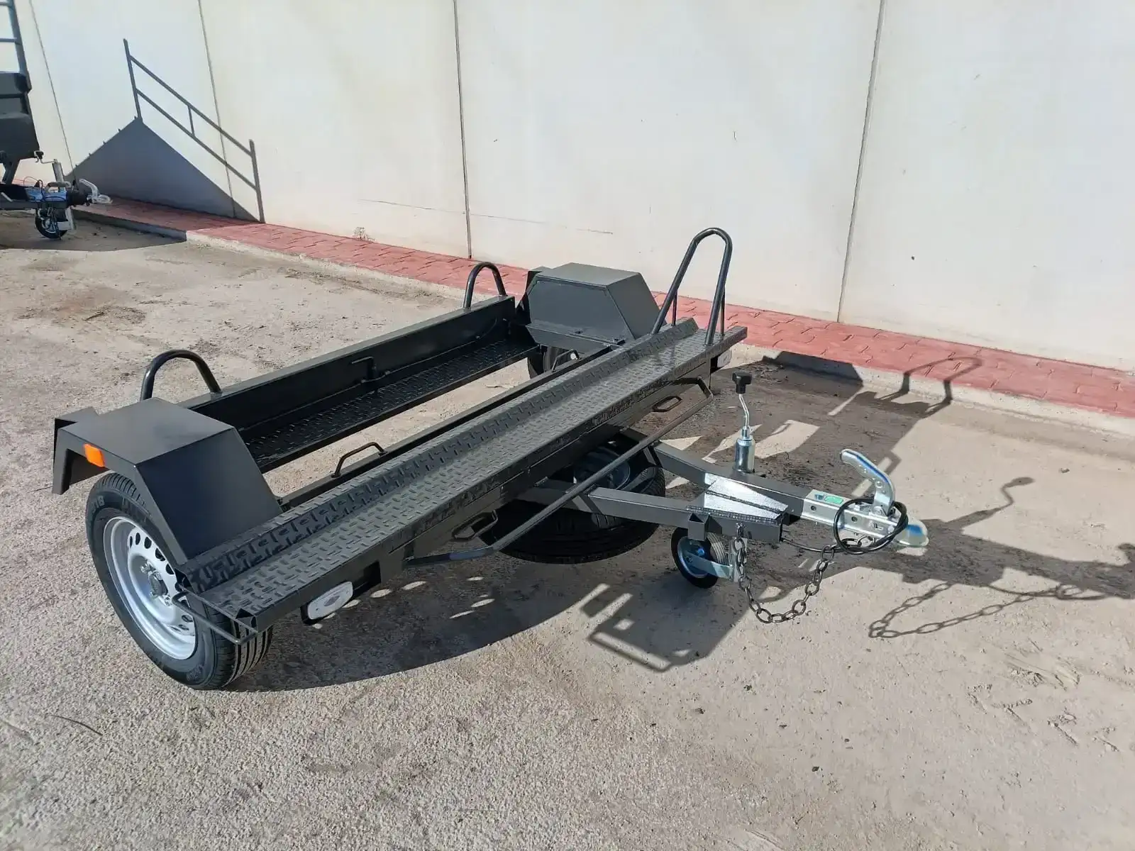 Remolque porta motos transversal para 1 moto - vista 6
