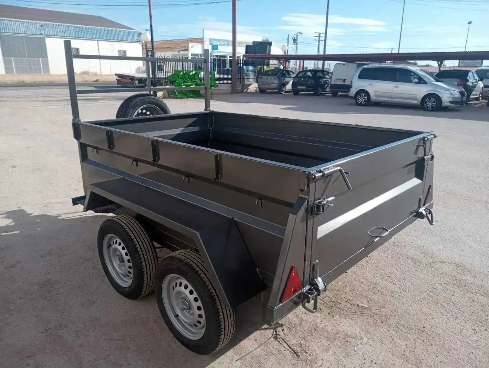 Remolque basculante 2 ejes 2200x1300x500 - vista 5