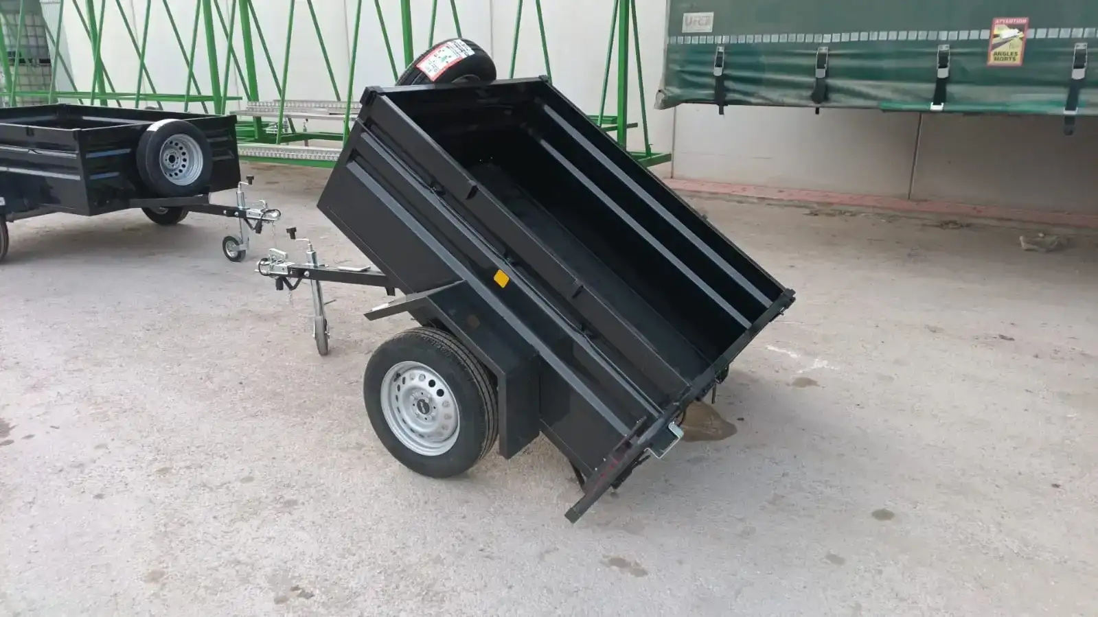 Remolque semibasculante 1 eje 1550x1200x520 - vista 9