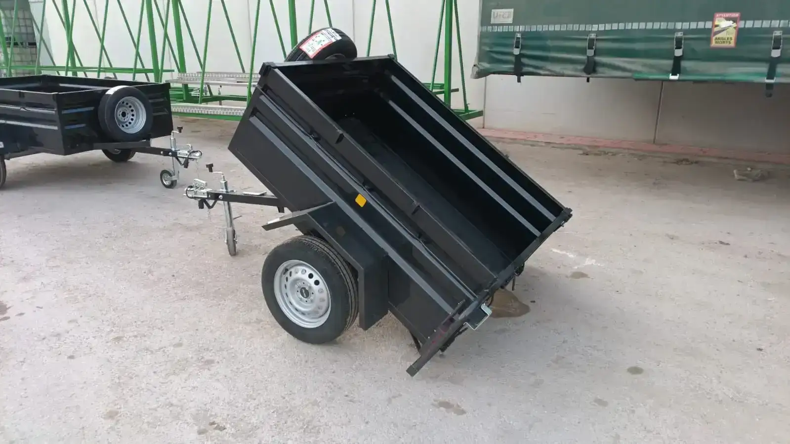 Remolque semibasculante 1 eje 1550x1200x520 - vista 9