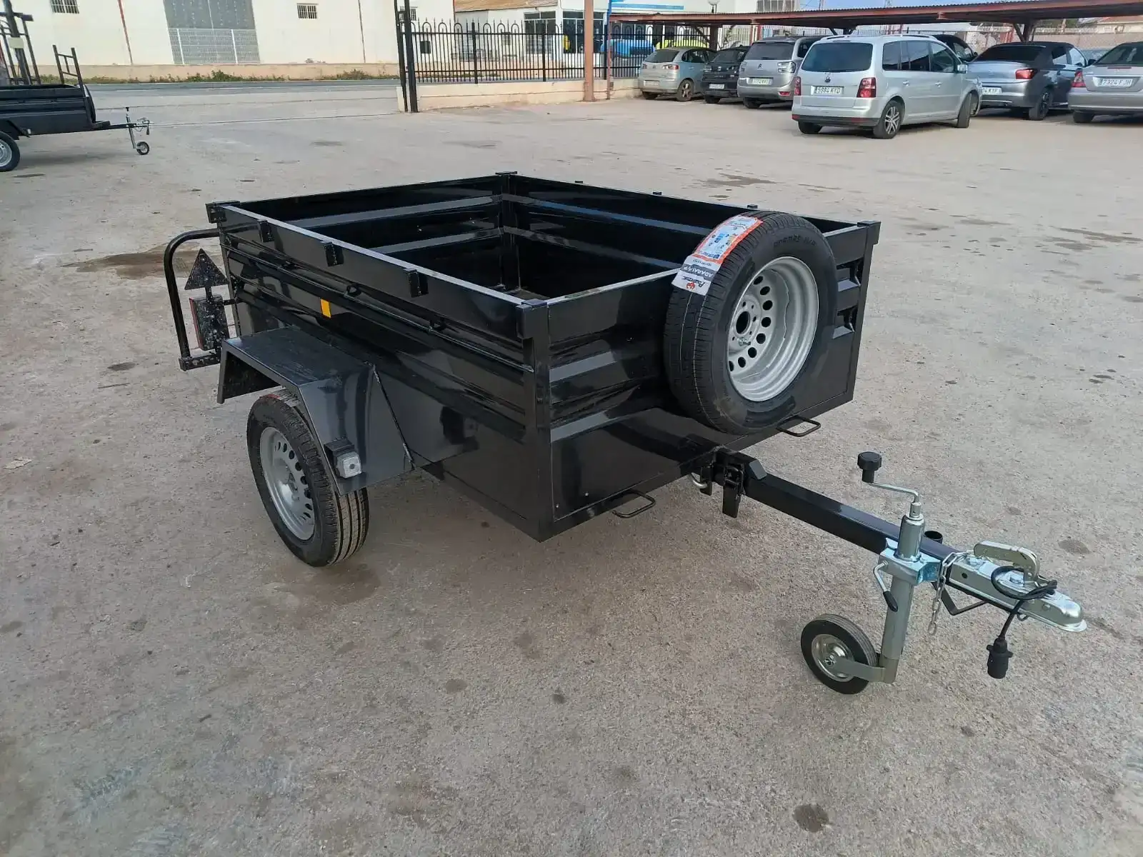 Remolque semibasculante 1 eje 1800x1300x520 - vista 2