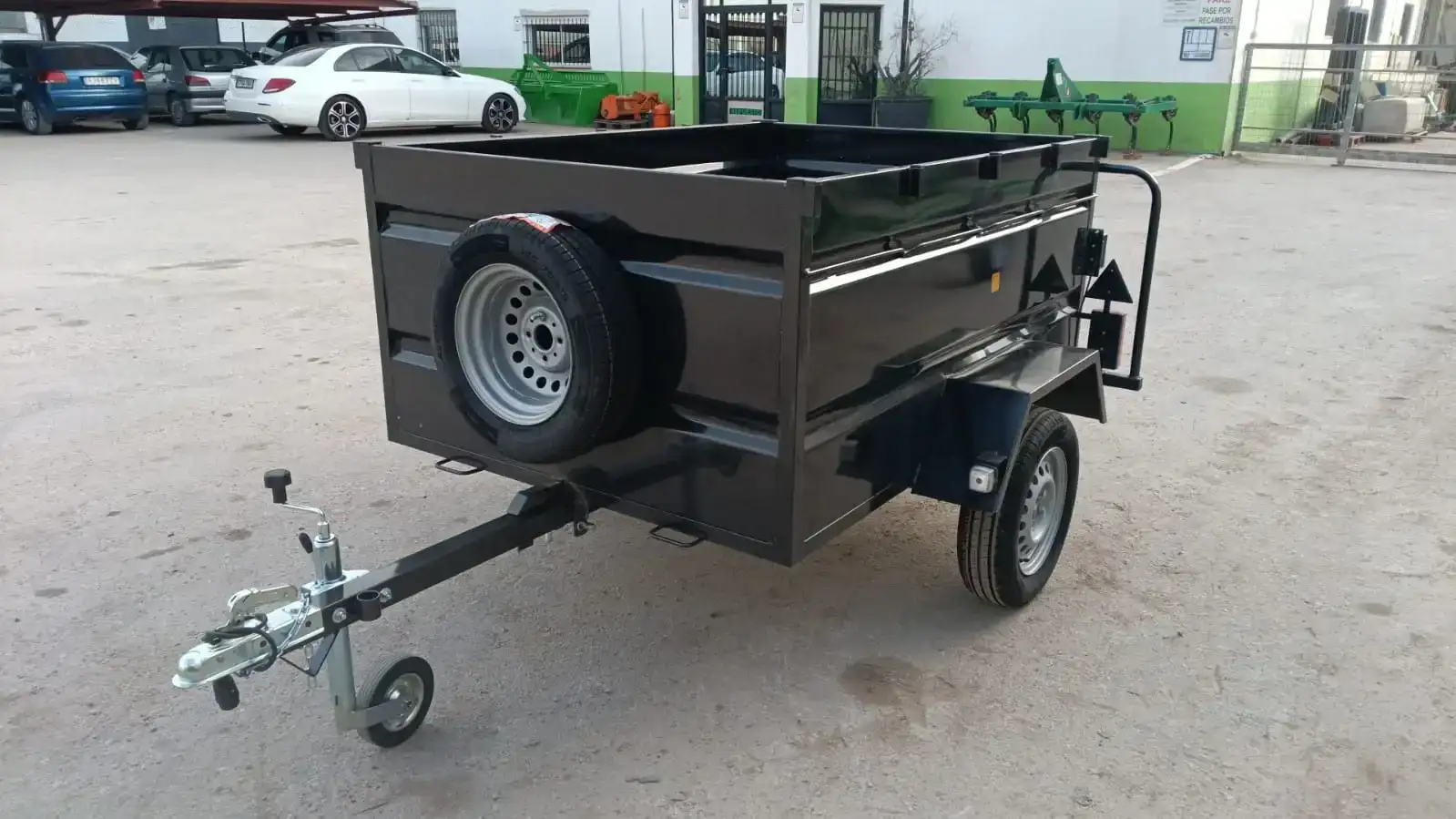 Remolque semibasculante 1 eje 1800x1300x750 - vista 5