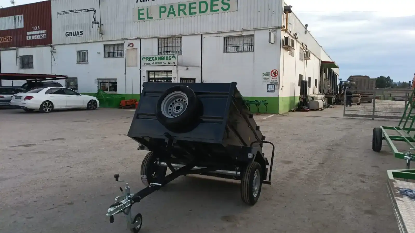 Remolque semibasculante 1 eje 1800x1300x750 - vista 8