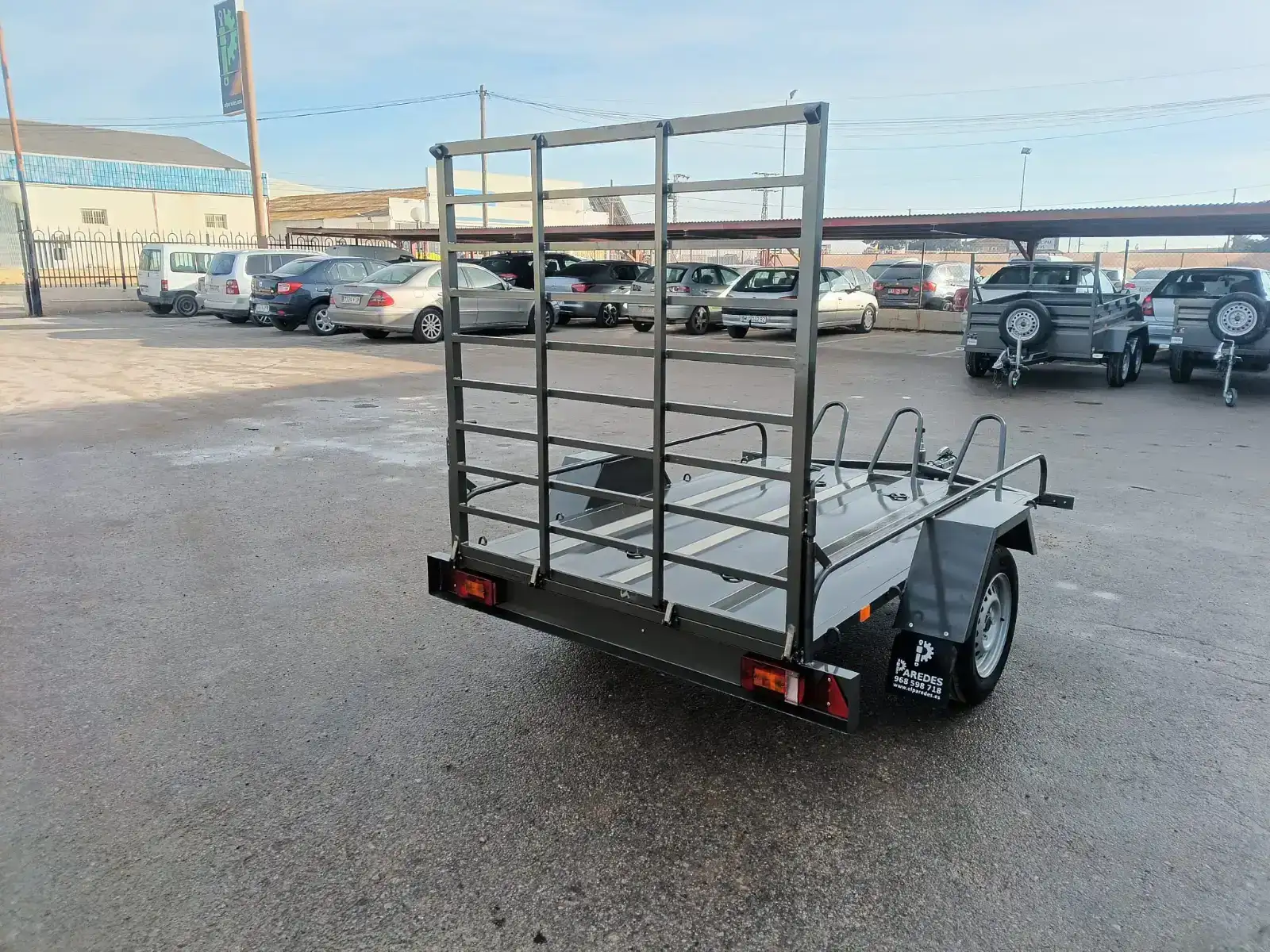 Remolque porta quads + motos - vista 2